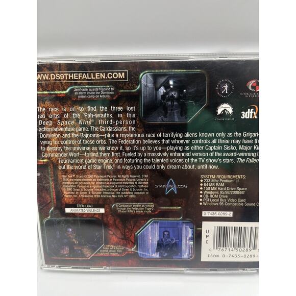 Star Trek Deep Space 9: The Fallen [Jewel Case] - PC Game (FREE SHIPPING) - Picture 4 of 9